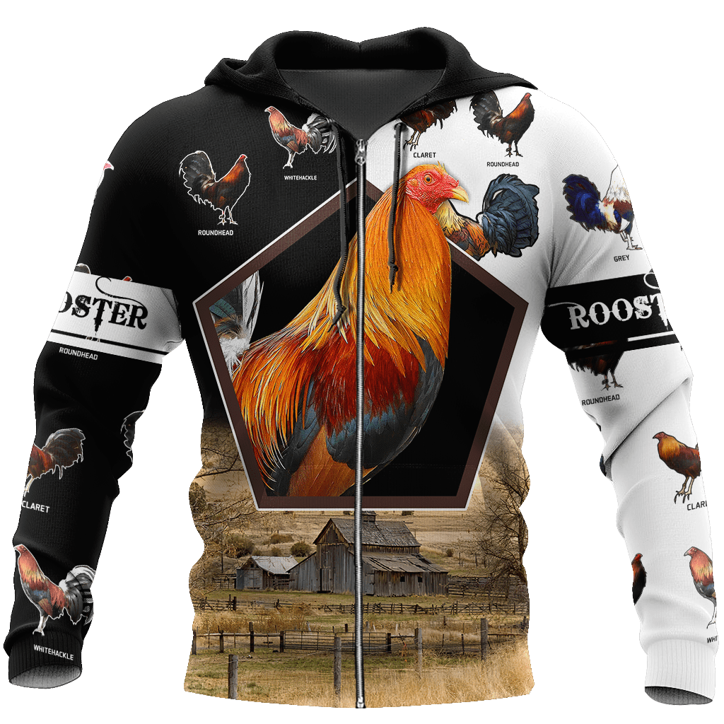 Rooster Breeds 3D Printed Unisex Shirts DD23042105