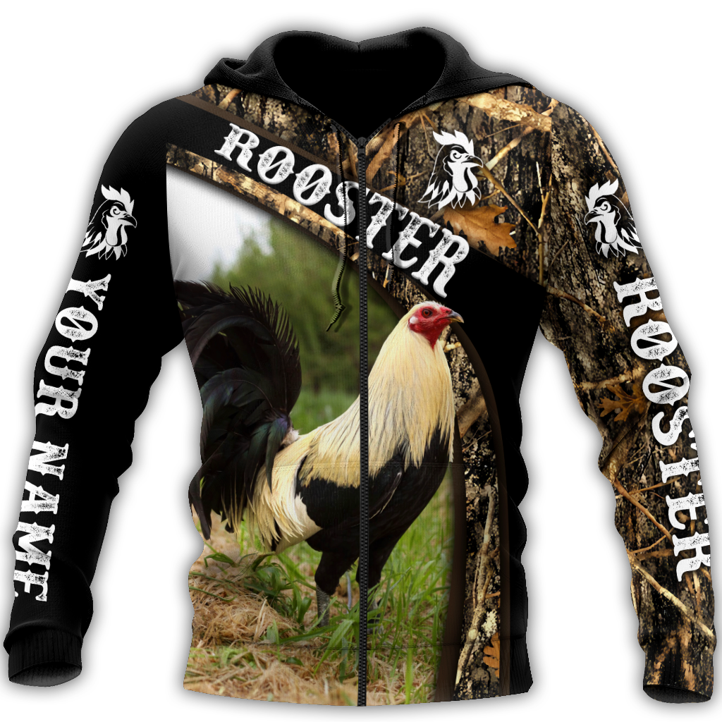 Personalized Rooster 3D Printed Unisex Shirts NTN24042104