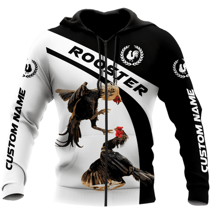 Personalized Rooster 3D Printed Unisex Shirts HHT04052103