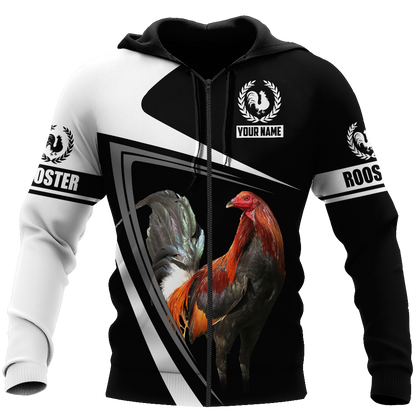 Personalized Rooster 3D Printed Unisex Shirts DA12052105