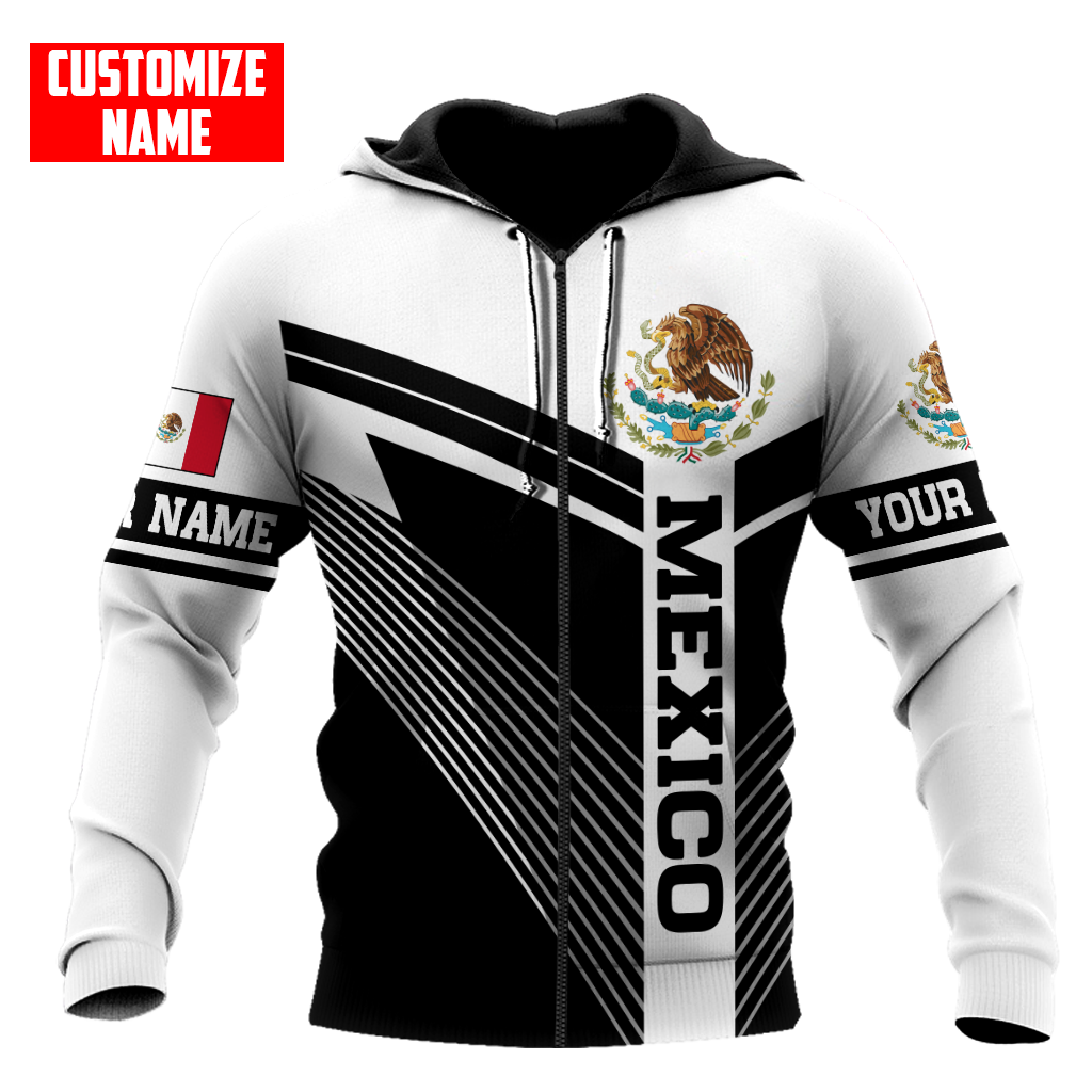 Personalized Name Mexican 3D All Over Printed Unisex Hoodie