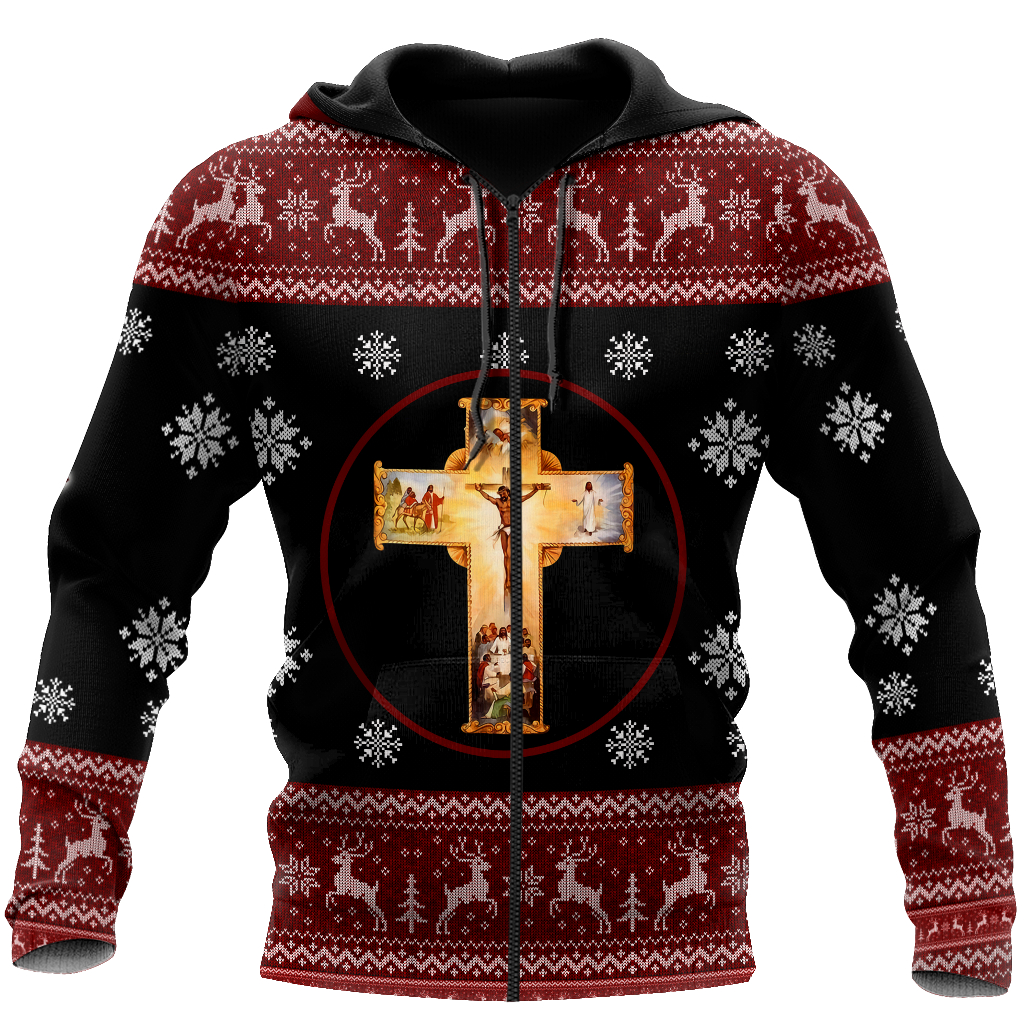Jesus Christmas  3D All Over Printed Shirts For Men and Women