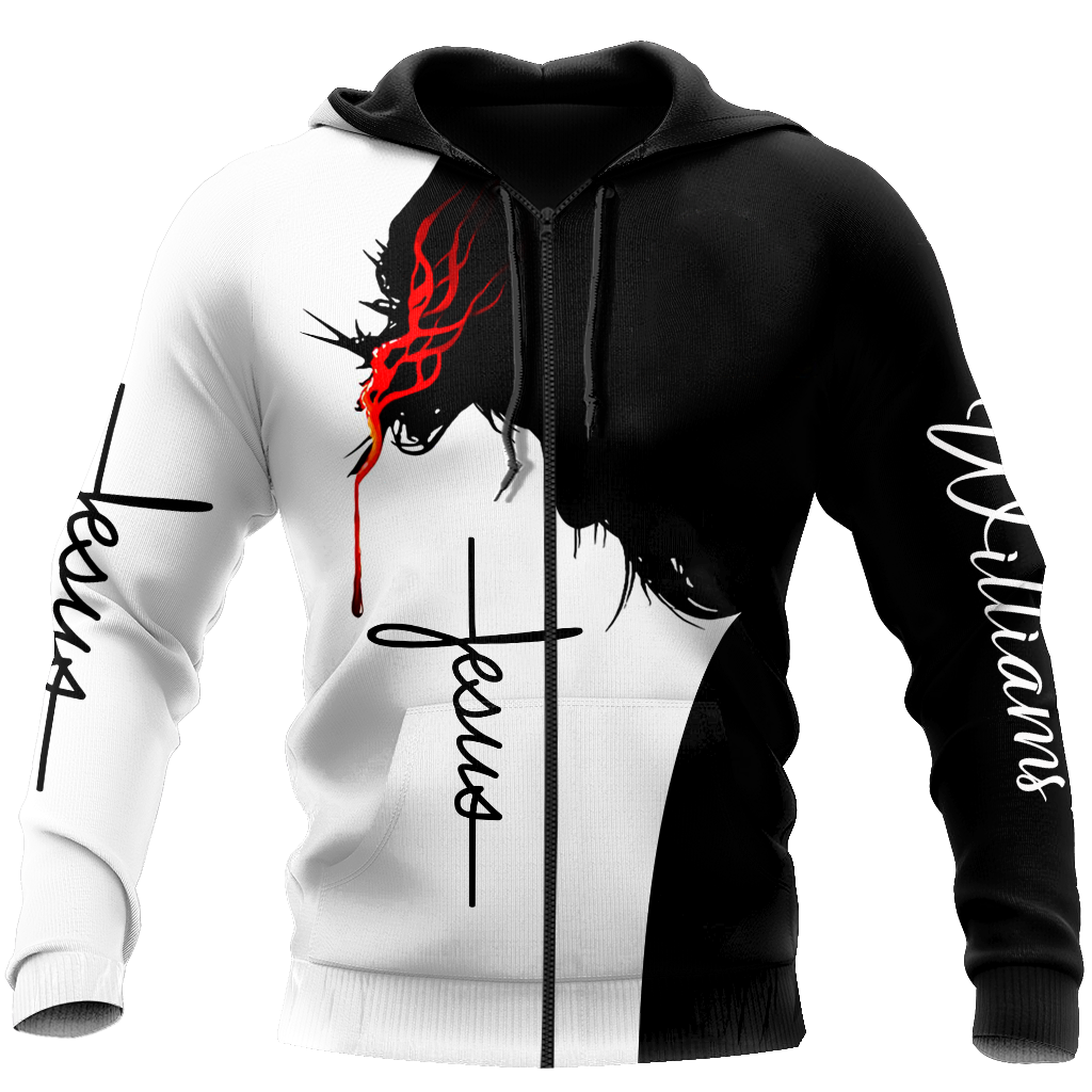 Premium Personalized 3D Printed Jesus Welder Shirts MEI