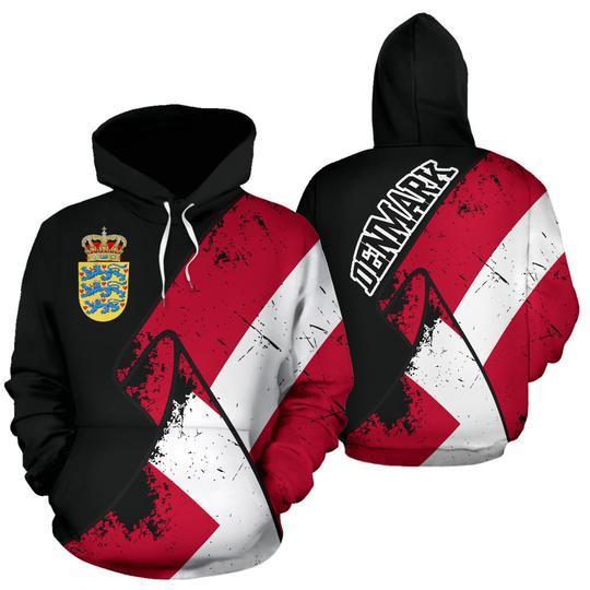 Denmark Special Grunge Flag Hoodie A5 ZIPNNK 003-Apparel-NNK-Hoodie-S-Vibe Cosy™