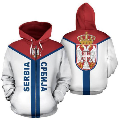 Serbia Rising Hoodie ZIPNNK 028-Apparel-NNK-Hoodie-S-Vibe Cosy™