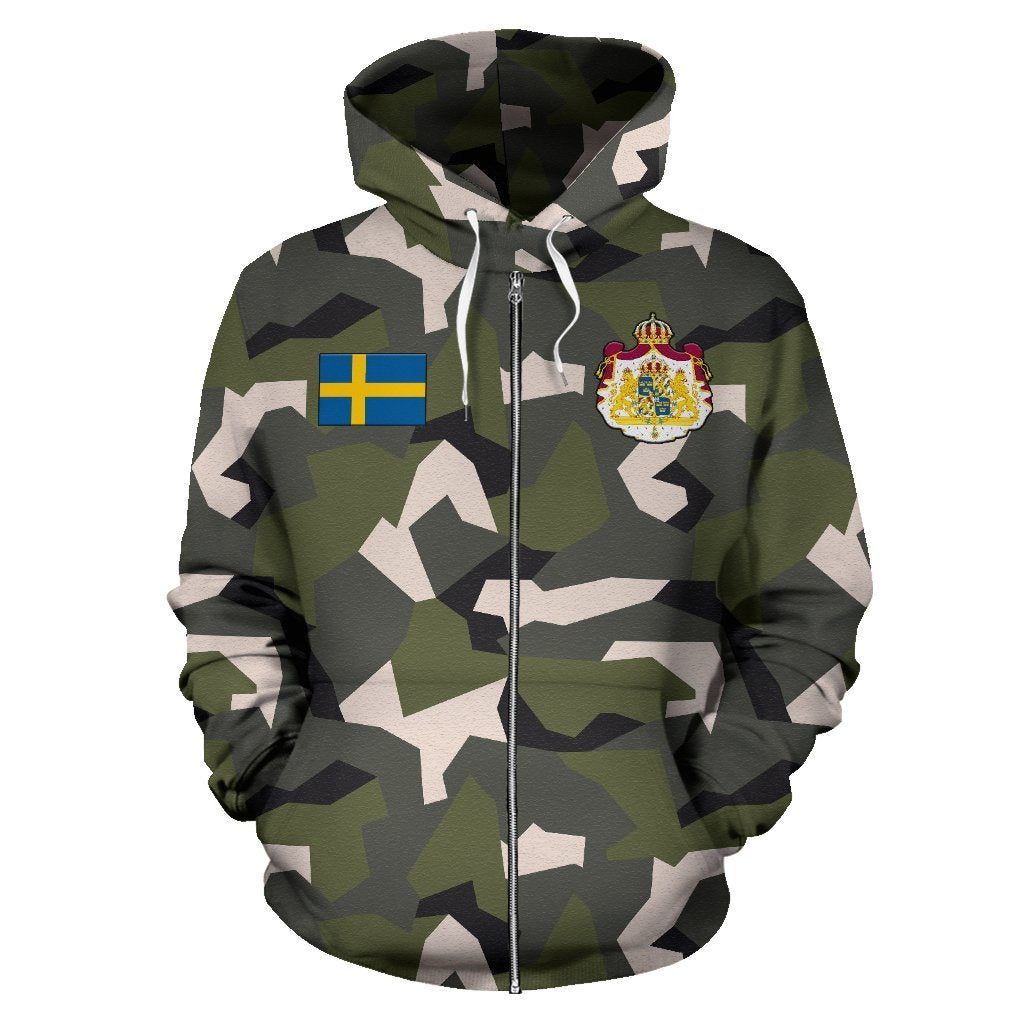 Swedish Camo Hoodie ZIPNNK 113-Apparel-NNK-Zipped Hoodie-S-Vibe Cosy™