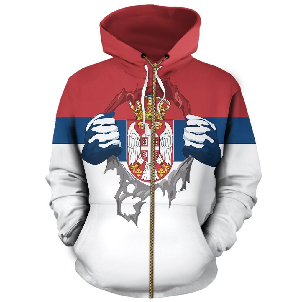 Serbia Superhero Hoodie NNK 120-Apparel-NNK-Hoodie-S-Vibe Cosy™