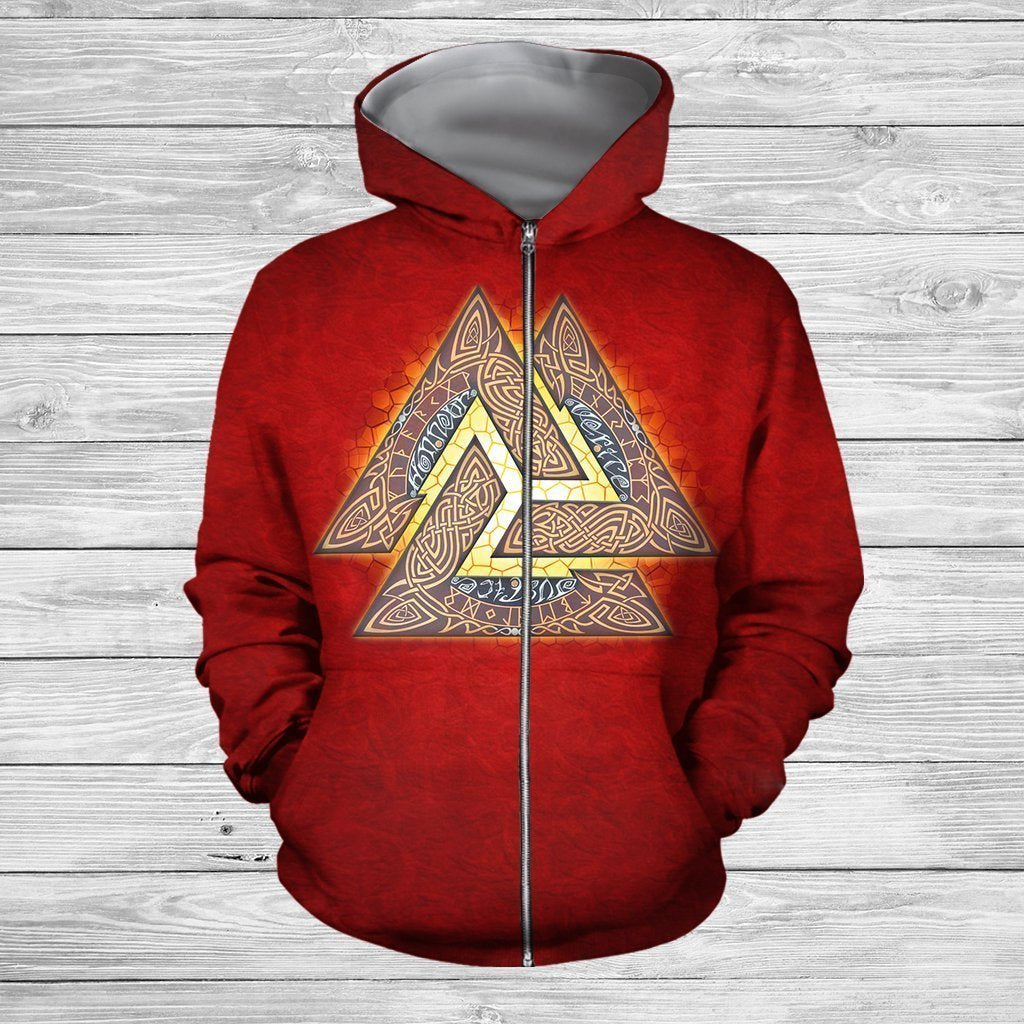 3D All Over Printed Viking Rune Clothes-Apparel-HP Arts-ZIPPED HOODIE-S-Vibe Cosy™