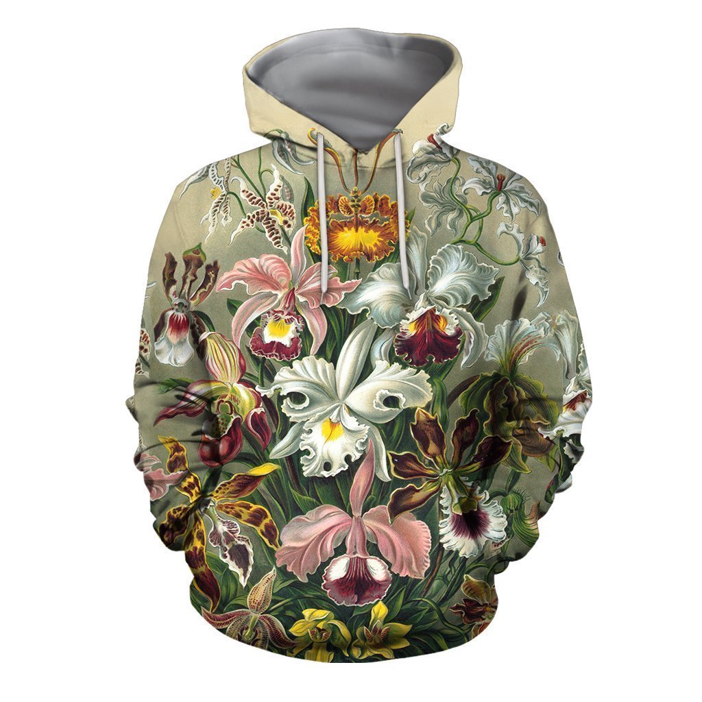 3D All Over Printed Vintage Flowers Shirts And Shorts-Apparel-6teenth World-Hoodie-S-Vibe Cosy™