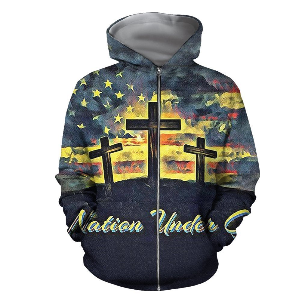 All Over Printed Volvo Tee Shirts-Apparel-HP Arts-ZIPPED HOODIE-S-Vibe Cosy™