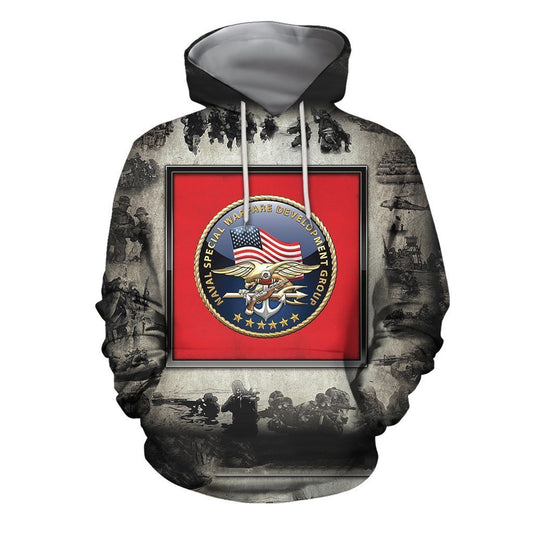 All Over Printed Naval Special Warfare Shirts-Apparel-HP Arts-Hoodie-S-Vibe Cosy™