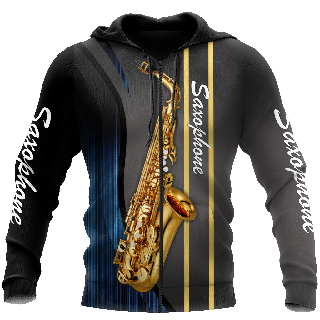 Saxophone Musical Instrument 3D All Over Printed Shirts For Men And Women TN