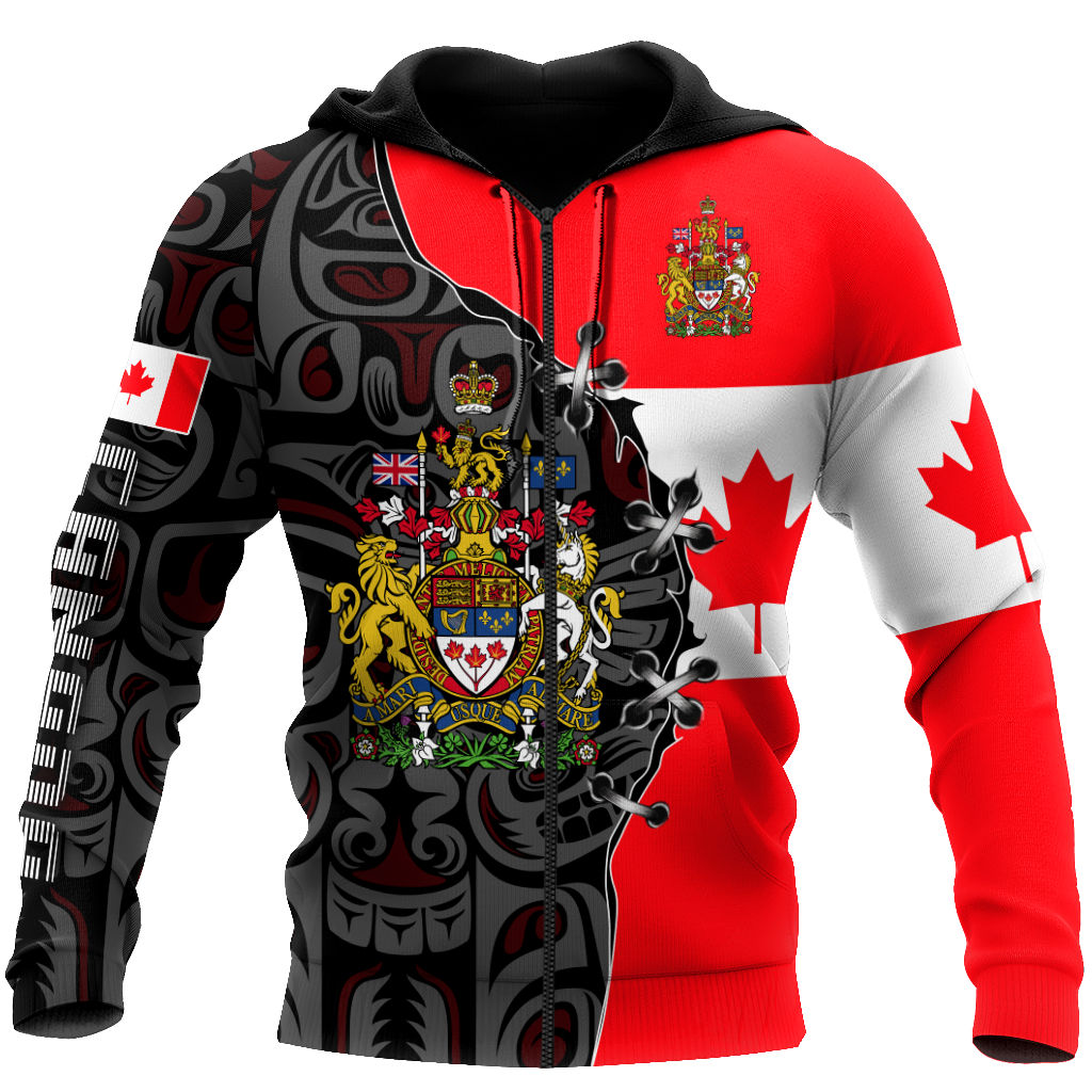 Canada Coat of Arms 3D Printed Clothes NTN17032105