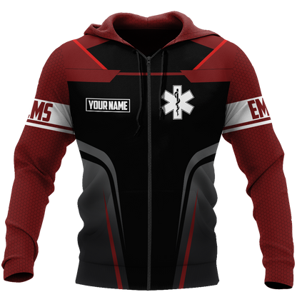 Personalized Name EMS 3D All Over Printed Unisex Shirts Ver 4