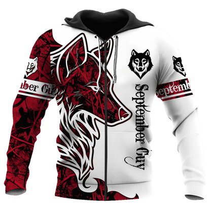 September Wolf 3D All Over Printed Shirts Pi112069