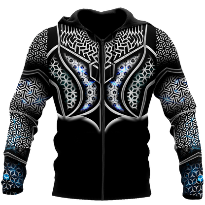 Premium Unisex Geometric Hoodie ML MH15032104
