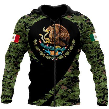 Mexico 3D All Over Printed Hoodie MH17042102