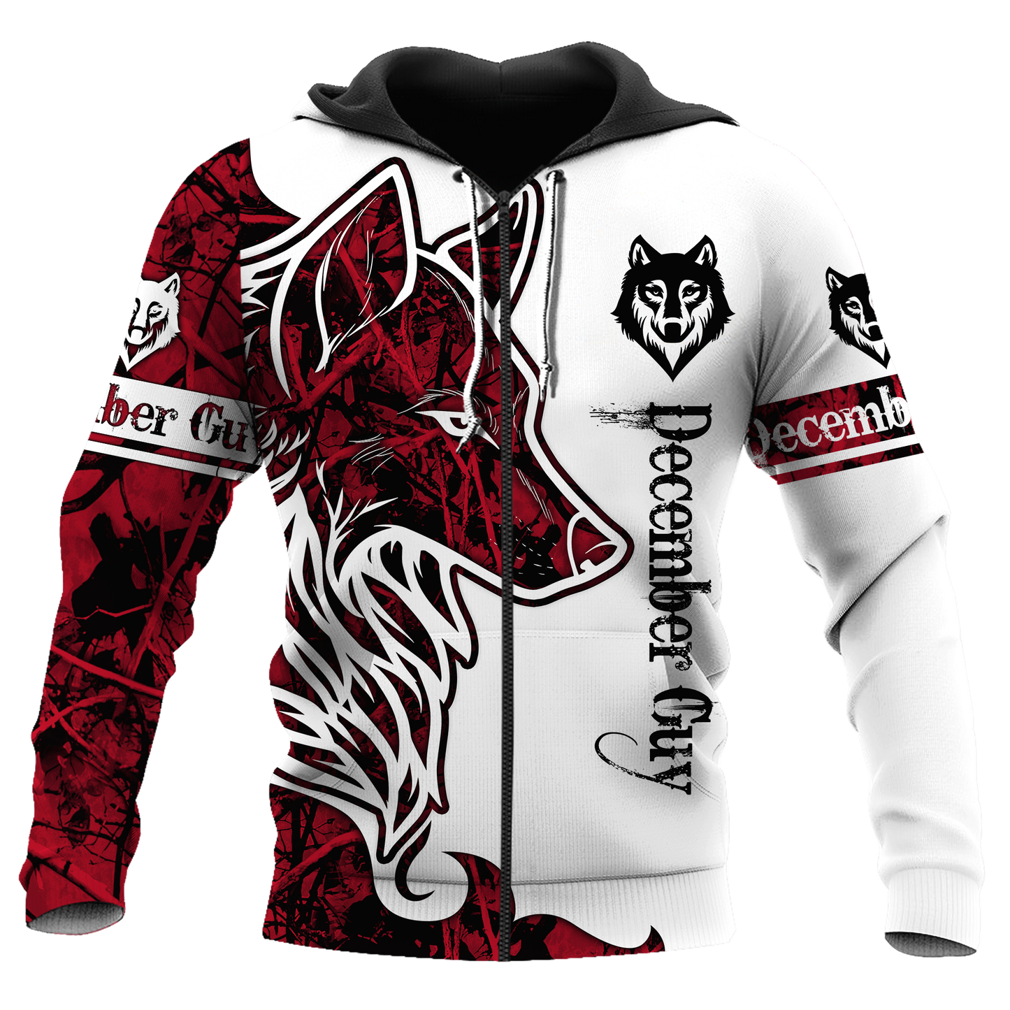 December Wolf 3D All Over Printed Shirts Pi112072