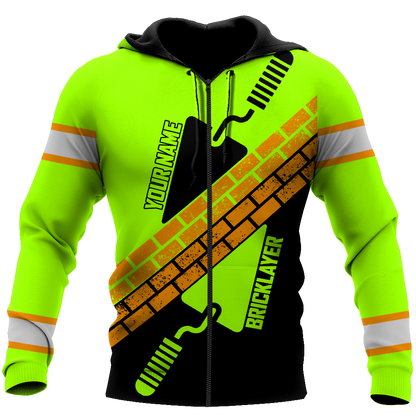 Premium Unisex Hoodie Customize Bricklayer No7 ML