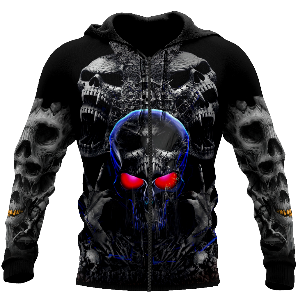 Skull Hoodie For Men And Women MH09032105