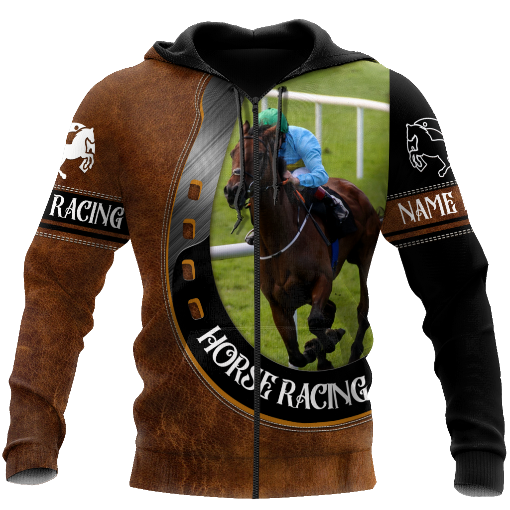 Horse Racing 3D All Over Printed Unisex Shirts