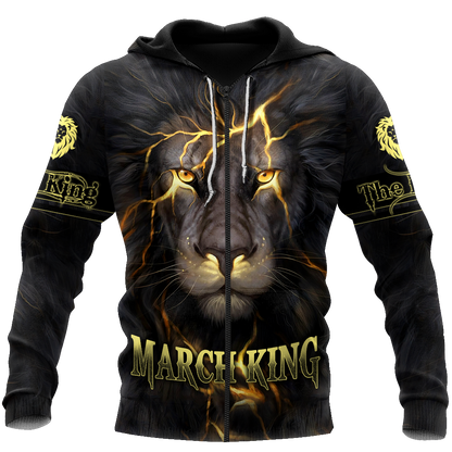 March Lion 3D All Over Printed Shirts Pi21012103