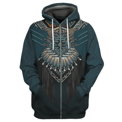 Native American 3D All Over Printed Unisex Shirts