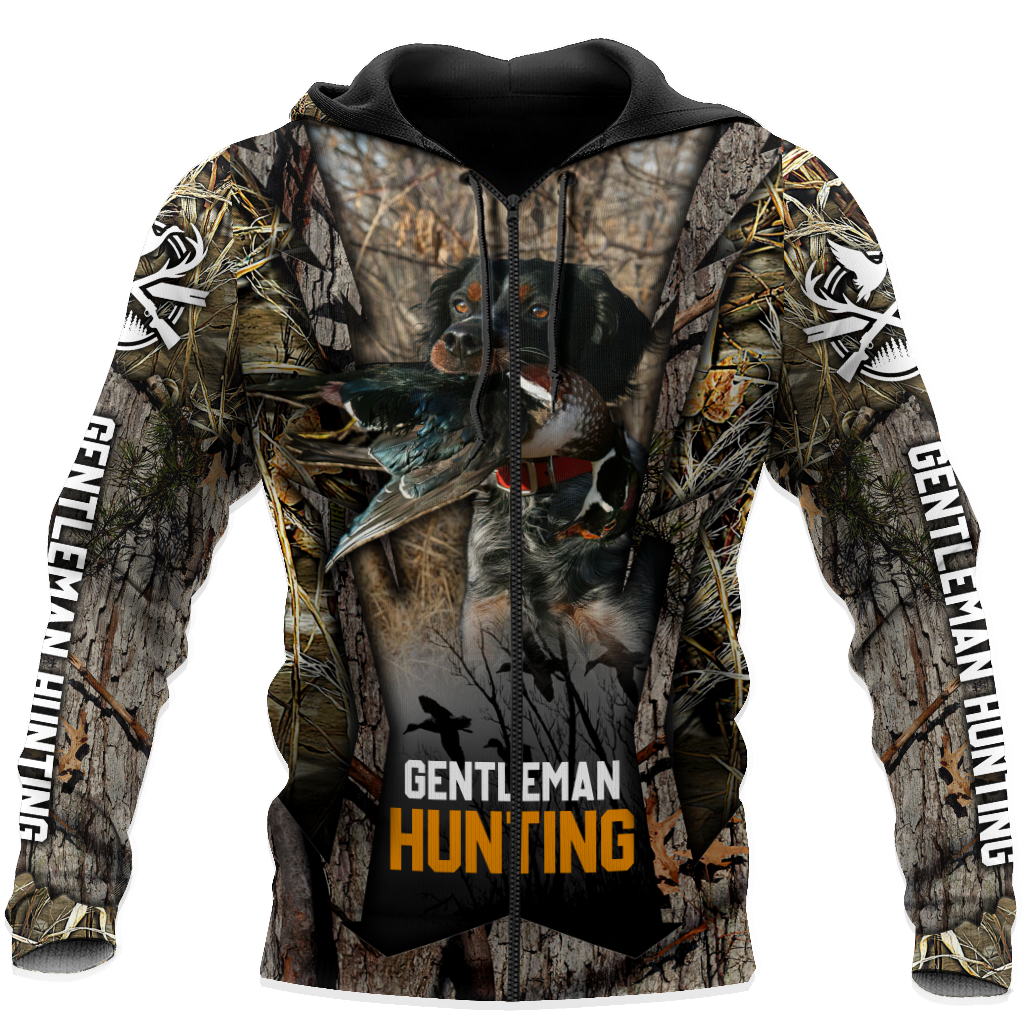 Deer Hunting 3D Over Printed Unisex Deluxe Hoodie ML VP20112004
