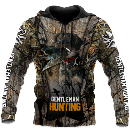Deer Hunting 3D Over Printed Unisex Deluxe Hoodie ML VP20112004