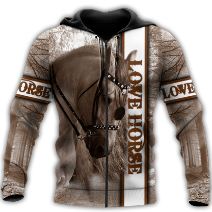 Horse 3D All Over Printed Shirts