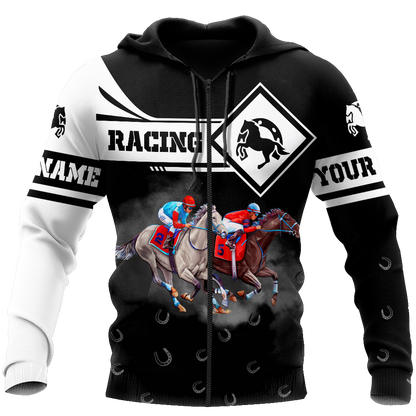 Personalized Horse Racing 3D All Over Printed Unisex Shirts