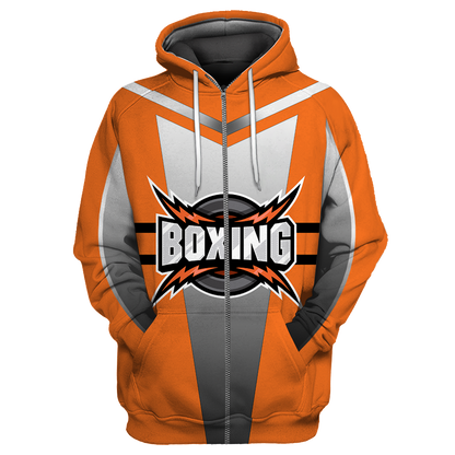 Boxing 3D All Over Printed Unisex Shirts
