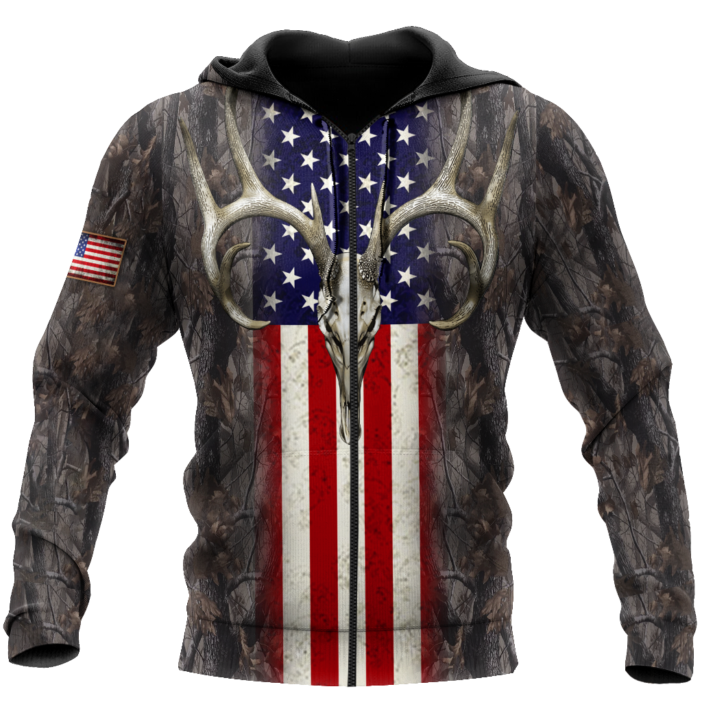 Live Free Hunt Hard 3D All Over Printed Unisex Shirts