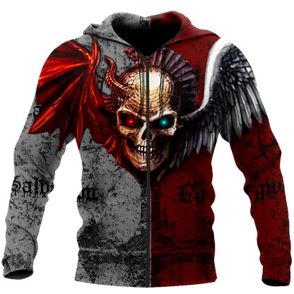 Skull Satanic Hoodie For Men And Women MH01022103