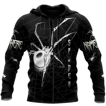 Widow Spider Black And White Personalized Premium Unisex Hoodie ML TNA09042104