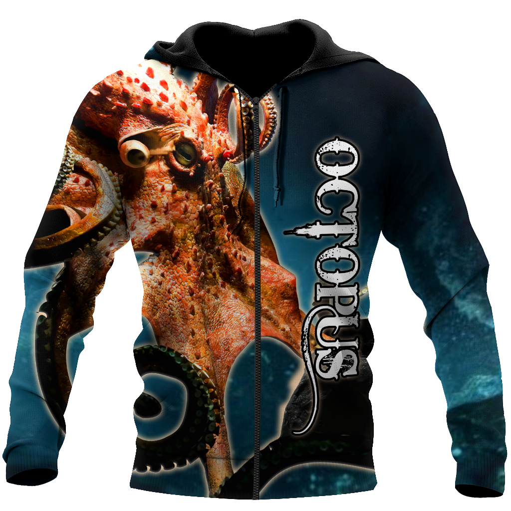 Premium Unisex Hoodie Octopus ML