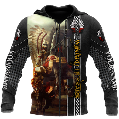 Premium Cavalry Winged Hussars Custom name 3D Printed Shirts