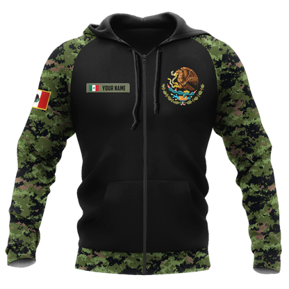 Mexico Coat Of Arms 3D All Over Printed Hoodie