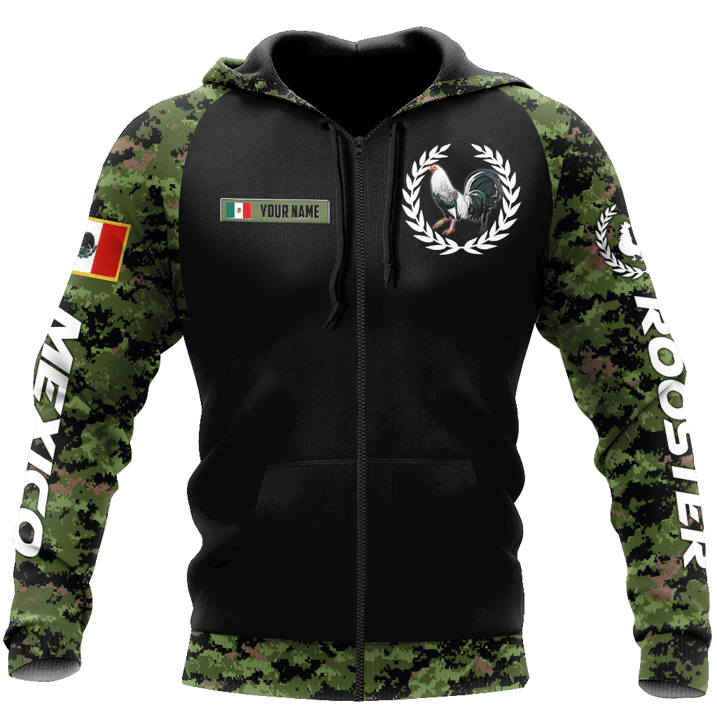 Personalized Mexican Rooster 3D Printed Unisex Shirts HHT08052102