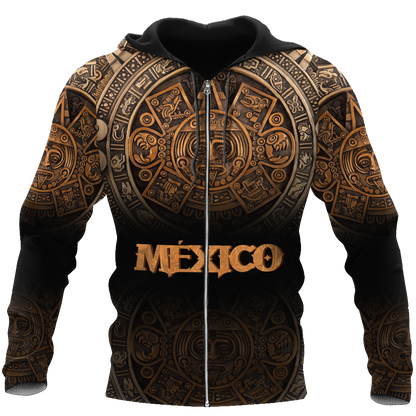 Aztec Mexico Hoodie Personalized 3D All Over Printed Shirts VP06032101