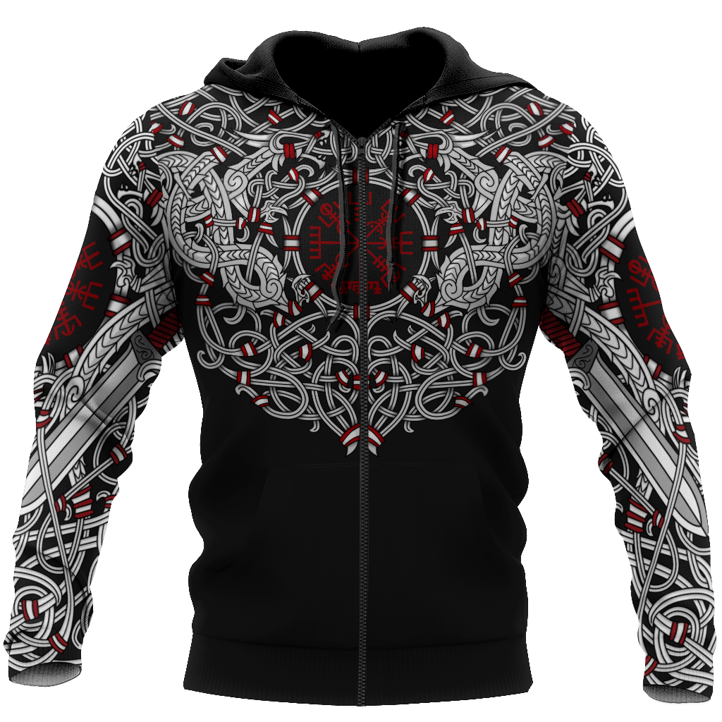 Premium 3D Printed Celtic Tatoo Shirts MEI