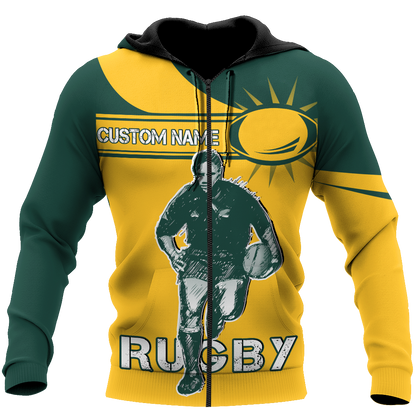 Personalized Australian Rugby 3D Printed Unisex Shirts