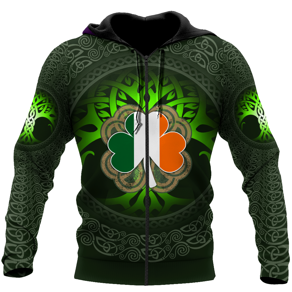 Celtic Ireland Tattoo Hoodie For Men And Women MH04022105