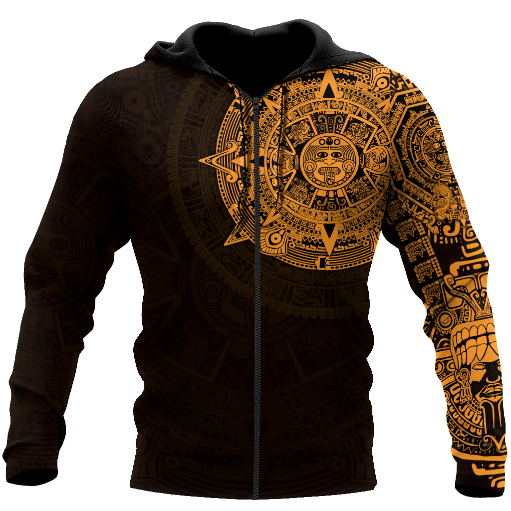 Premium Aztec Mexico 3D All Over Printed Shirts S1