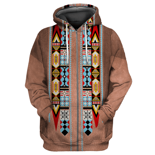 Native American 3D All Over Printed Unisex Shirts