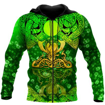 Premium Unisex Hoodie Irish St.Patrick ML