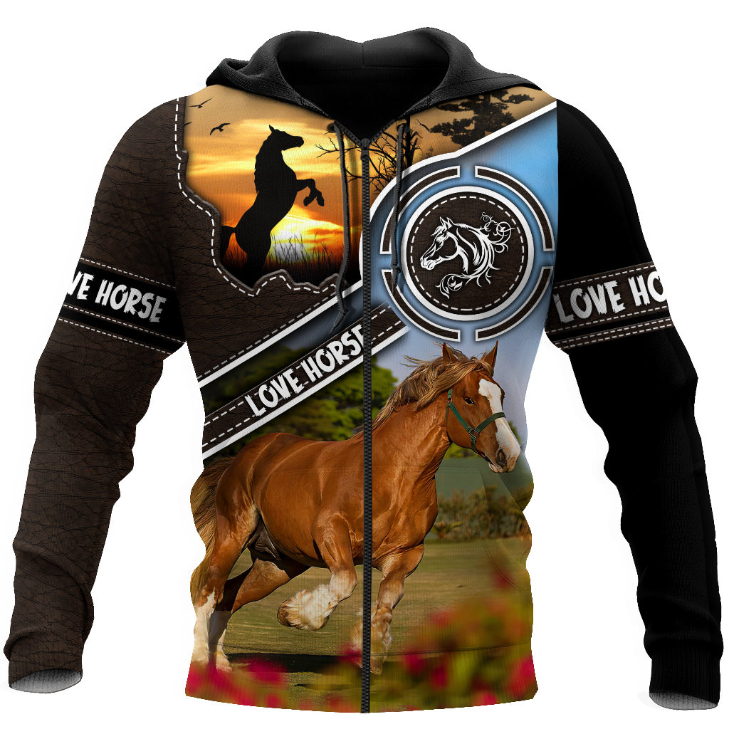 Horse 3D All Over Printed Shirts VP17112003