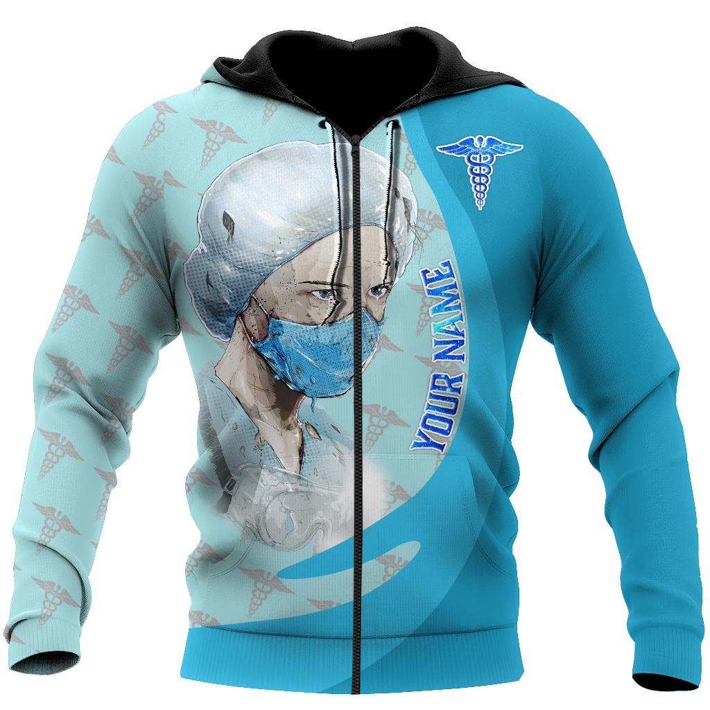 Premium Nurse Customize 3D All Over Printed Unisex Shirts