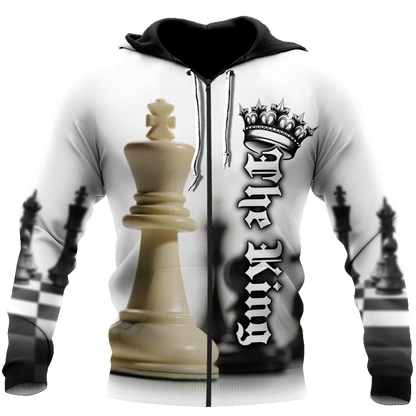 3D All Over Printed Chess Lovers- White King Unisex Shirts PD07022102 XT