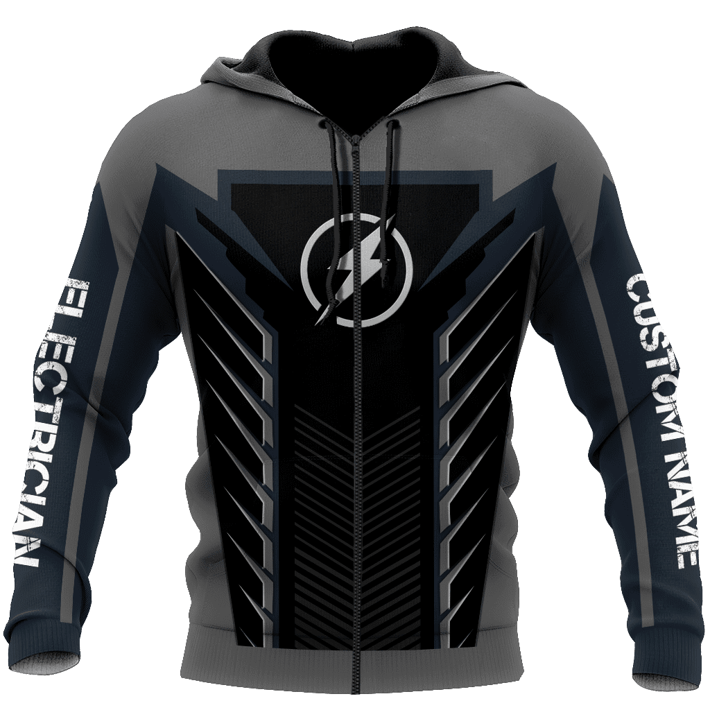 Customize Name Electrician Hoodie For Men And Women HHT23042101
